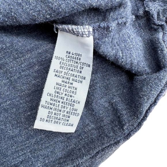 Ralph Lauren T Shirt Womens Tee Long Sleeve Crew Neck Stretch Soft Blue Medium - Picture 8 of 8